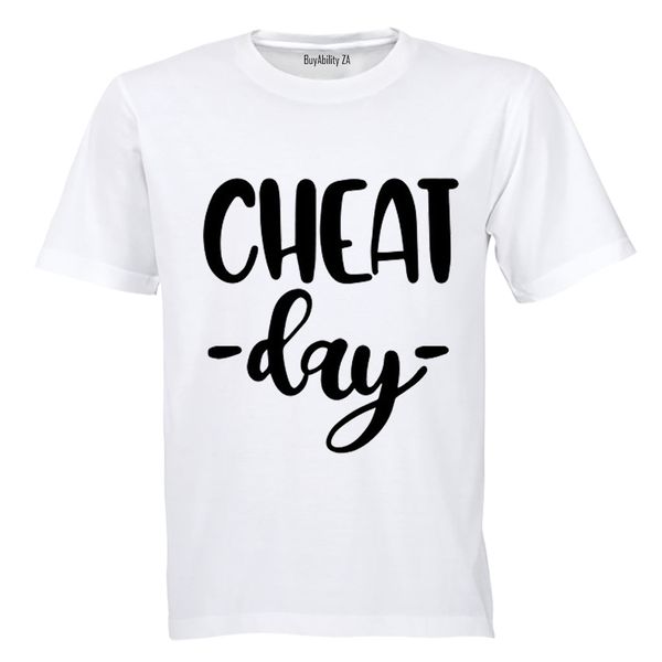 Cheat Day - Mens - T-Shirt - White