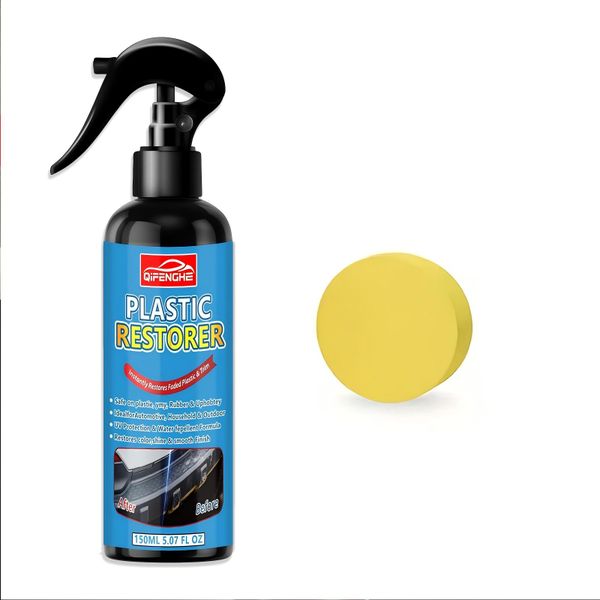 Complete Black Trim Restorer Kit with Applicator