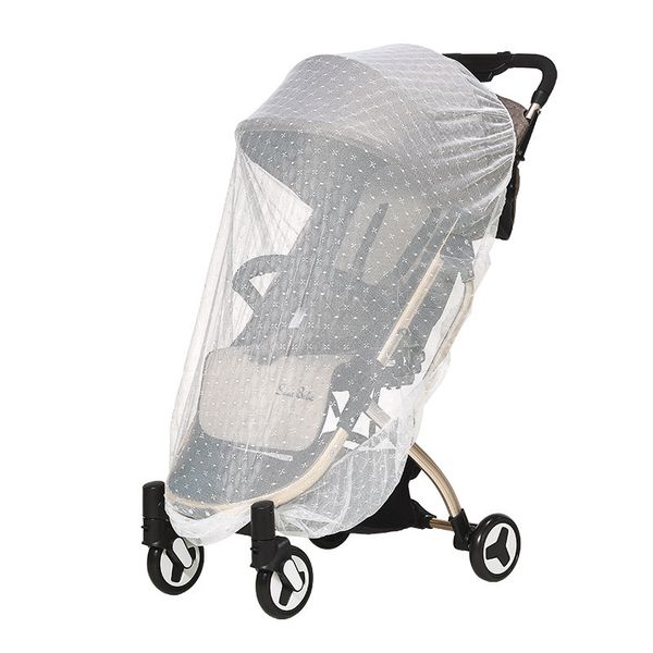 Full-cover Universal Mosquito Net for Baby Strollers-(Diameter)150cm