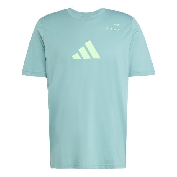 adidas Men's Padel Category Graphic T-Shirt - Powder Teal