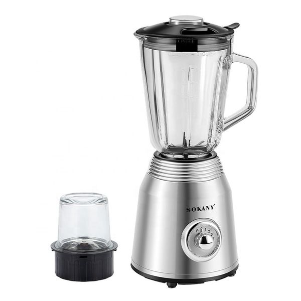 800W 2-in-1 Multi-purpose Jug Blender with Coffee Beans Grinder