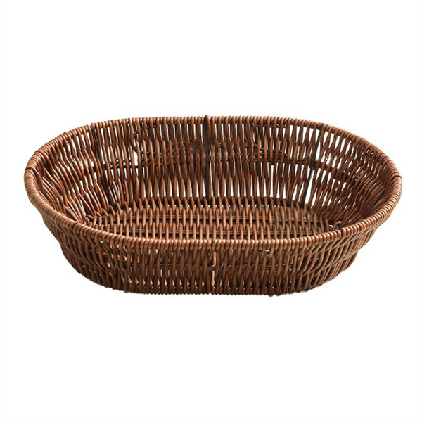 Handwoven Storage Basket Bin For Fruit In Home Restaurant &amp; Bakery A