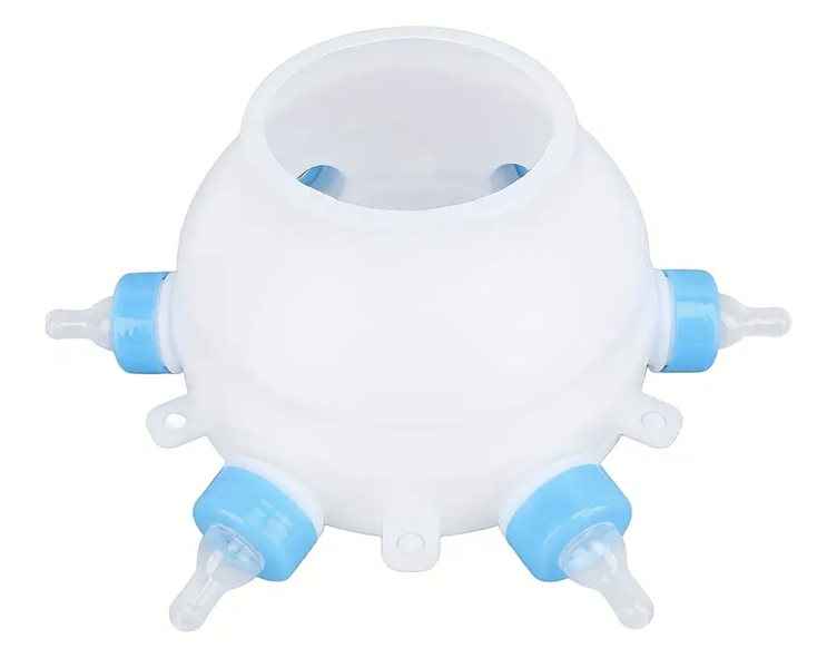 Pet 2.5L 6 Nipples Lamb&amp;Calf Animal Feeder Care Bucket - 24cm