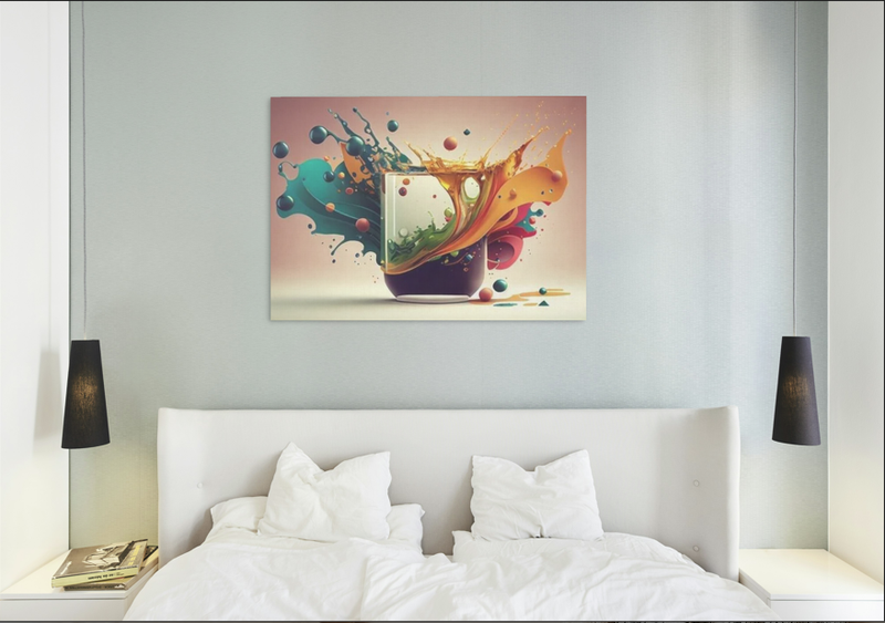 Abstract Blue Sky Wall Art