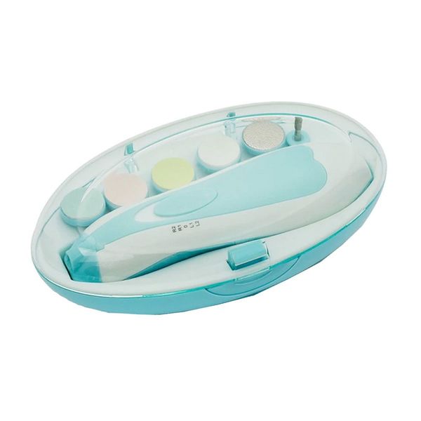 Safe Battery Powered Electric Baby Nail Trimmer Kit