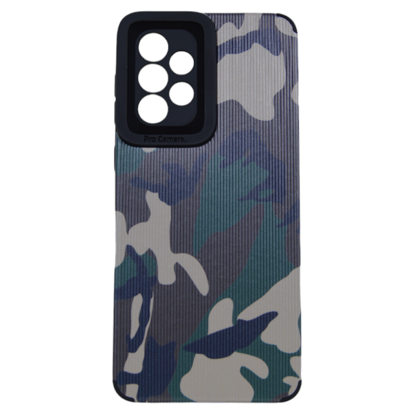 High Quality Camo Print Phone Case For Samsung Galaxy A33 - Green
