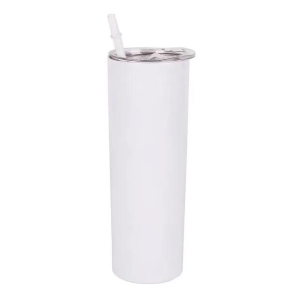 Stainless Steel Skinny Coffee Mug With Lid