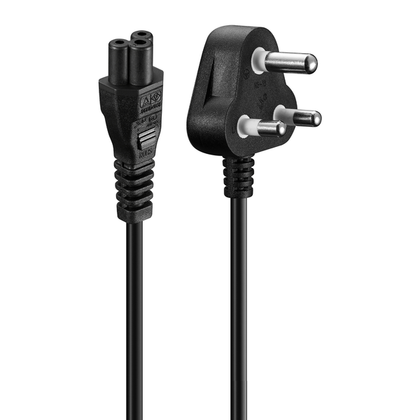 Volkano Presto Series - Power Cable - 3 Pin Clover to Type-M 2.5A - 1.8m