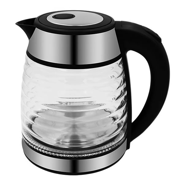 2L Kettle Rapid Boil High-Efficiency Borosilicate Glass Electric