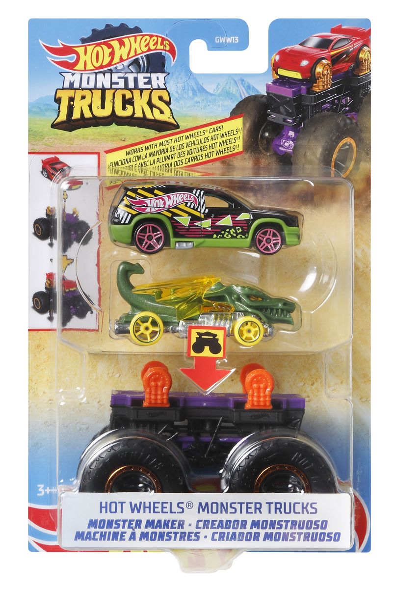 Hot Wheels Monster Trucks Monster Maker Assorted Buy Online in South