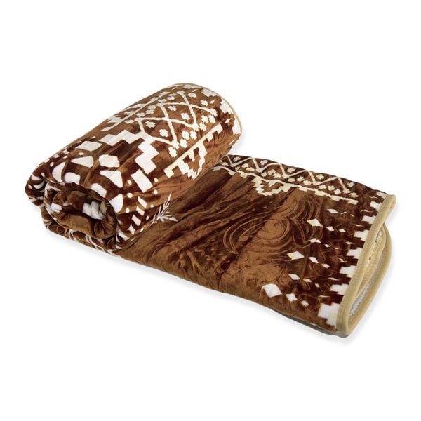 Kirschia Mink Blanket with Inner Fleece Layering