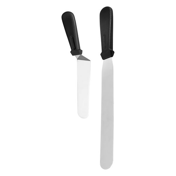 Regent Stainless Steel Medium Icing Spatula Set