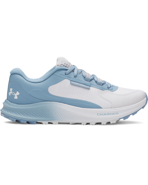 Under Armour Women's Bandit Trail 3 Running Shoes - Grey/Blue Smoke/Blue
