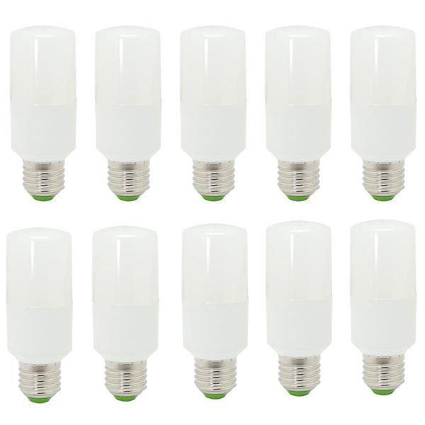 10 Pack - LED Stick Light 9w Bulb E27