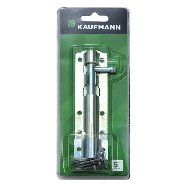 Kaufmann Barrel Bolt 102mm Galv