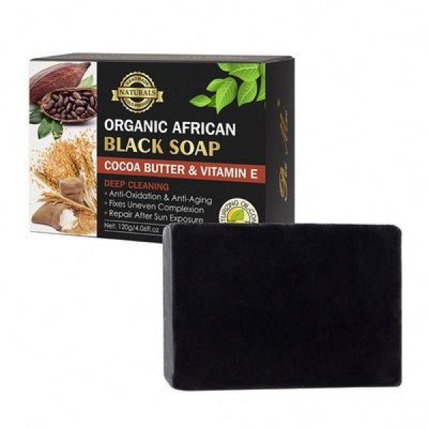 Vitamin E and Cocoa Butter Black Soap