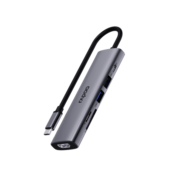 Rapoo XD61 USB-C 6-in-1 Multi-function Hub