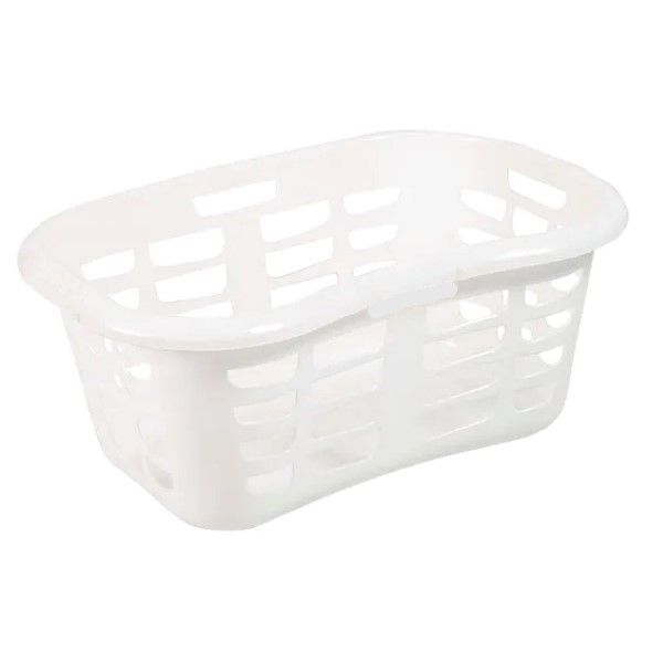 Linen Bin-Laundry Basket White