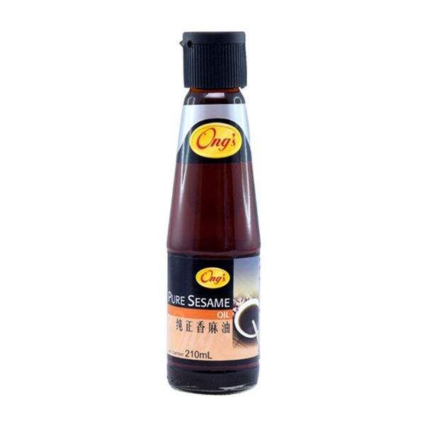 Ongs Sesame Oil (2 x 210ml) (Halaal)