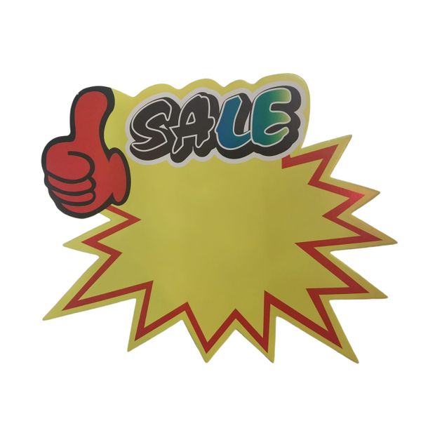 Sticker Advertising Poster Supermarket Promotion Paper Price Tag