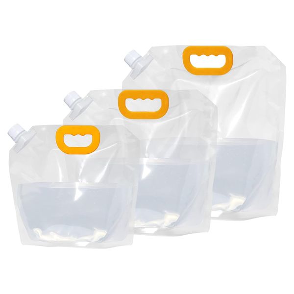 Synergy360 Standup Food Grain and Liquid Storage Pouch With Spout - 0.5Litre - 3-piece