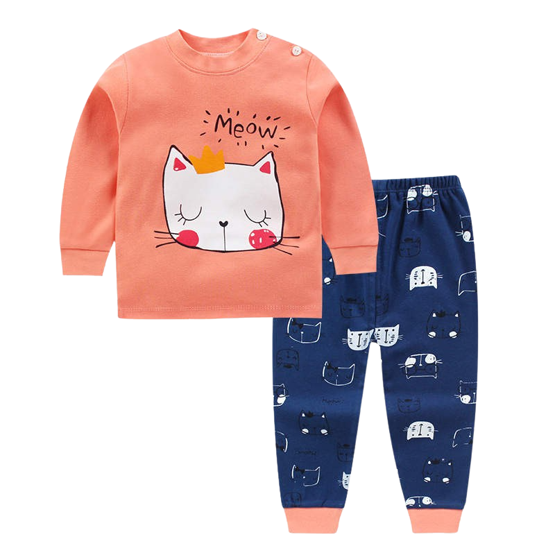 Girls Winter Toddler Pajama Set Cat Shop Today. Get it Tomorrow