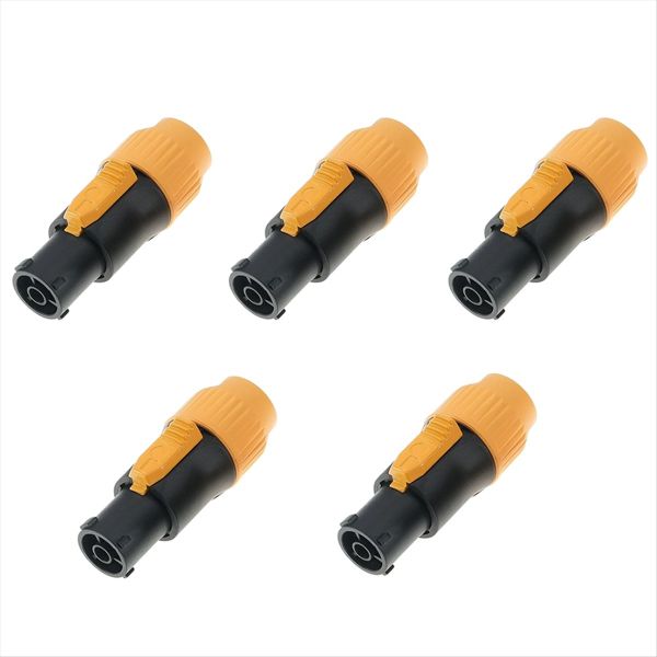 Led Display Plug Lighting Equipment Power Connector Plugs A-Yellow