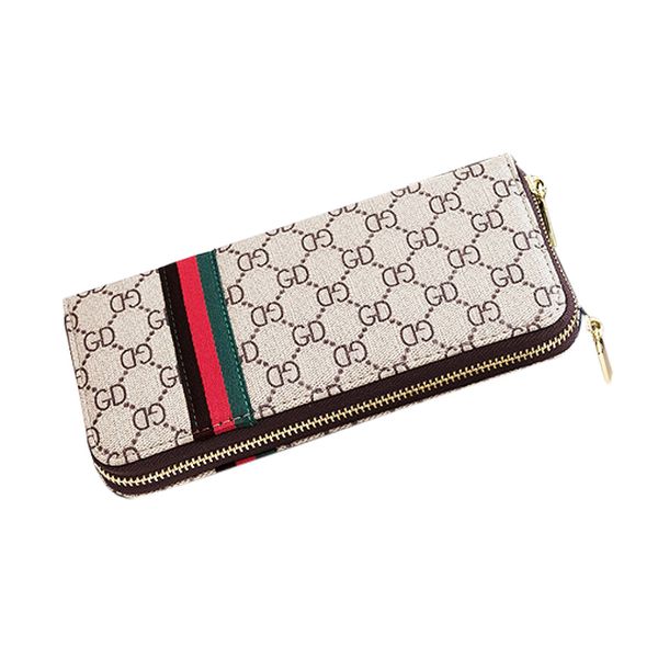 Ladies Brown GD Series Purse (WAL-001/002-BR)