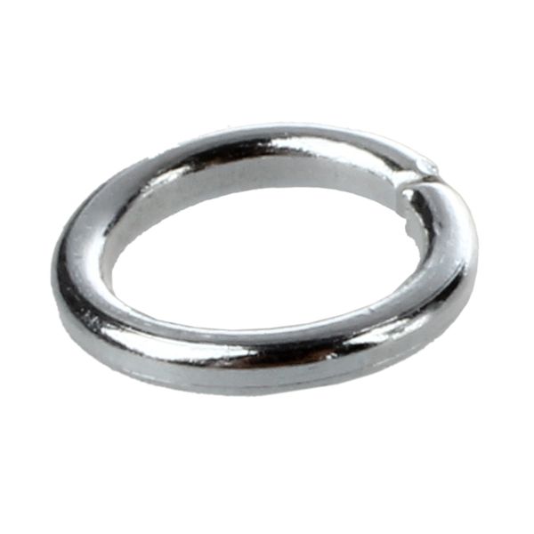 Jump Rings 6 Mm Silver Eyelets Spring Rings X300