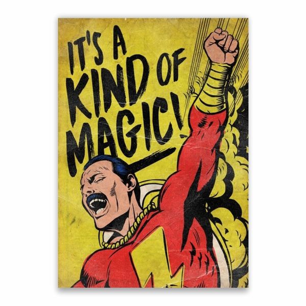 Magic Freddie Mercury Poster - A1