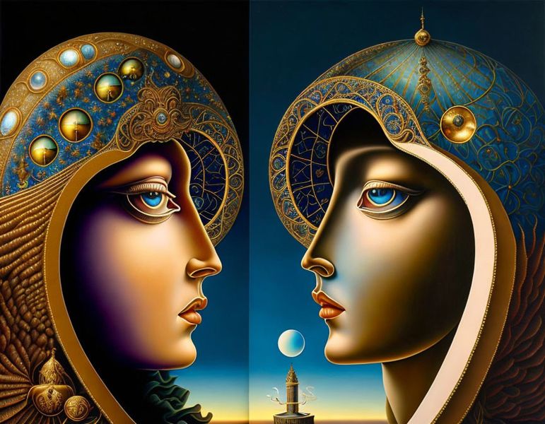 Canvas Wall Art - Covered In Gold