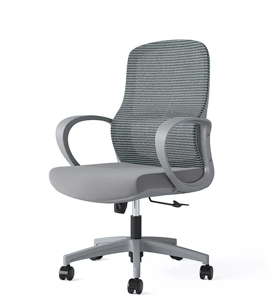 EayThing AeroLuxe Ergonomic Mesh Chair - Mid back Comfort for Home &amp; Office