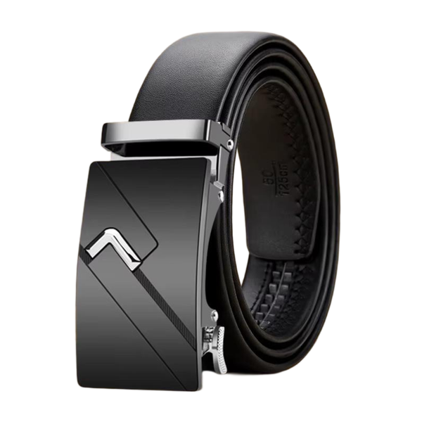 IPSTYLE Business Leisure Men's Alloy Belts Male Luxury Designer Pu Leather