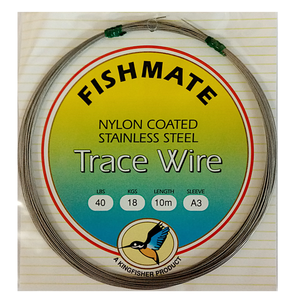 Kingfisher Fishmate Nylon-Coated 7 Strand Trace Wire 10m 120Lb