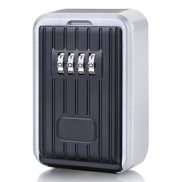 Wall Mounted Key Safe Storage Lock Box With 4-Digit Password