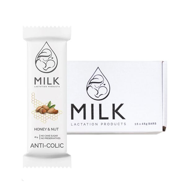 15 Pack Milk Lactation Products Honey and Nut Lactation Bars