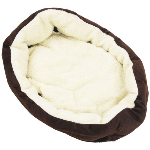 Cart Basket Niche Removable Cushion for Pet Size S 46x42x15Cm Coffe