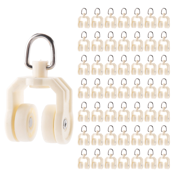 Ceiling Curtain Track Flexible Bendable Curtain Track Rollers Plastic Drape