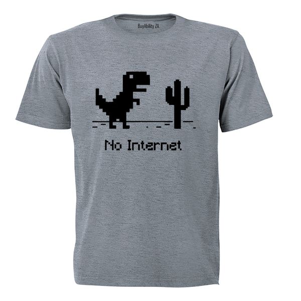 No Internet - Adults - T-Shirt