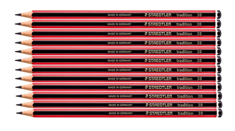 STAEDTLER Tradition 3B - 110 Pencil Box of 12