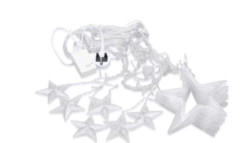 Moon Star Lamp String LED Lamp String Romantic 2.5M - christmas lights