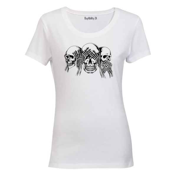 Skeleton - No Evil - Ladies - T-Shirt