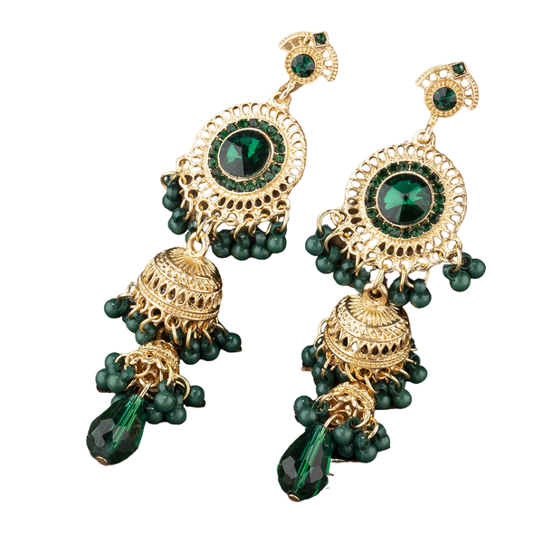 Vintage Bell Shaped Tassel Earrings