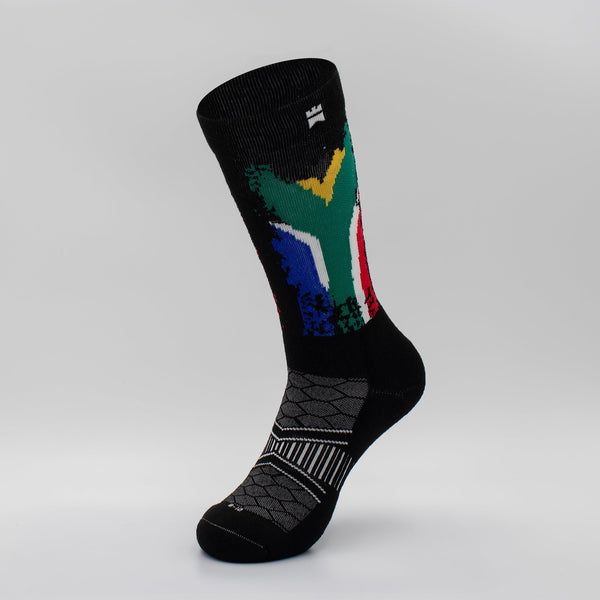 Gilnokie South African Flag - Crew Height Socks