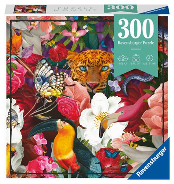 Puzzle Moments 99-Piece Tropical Flowers
