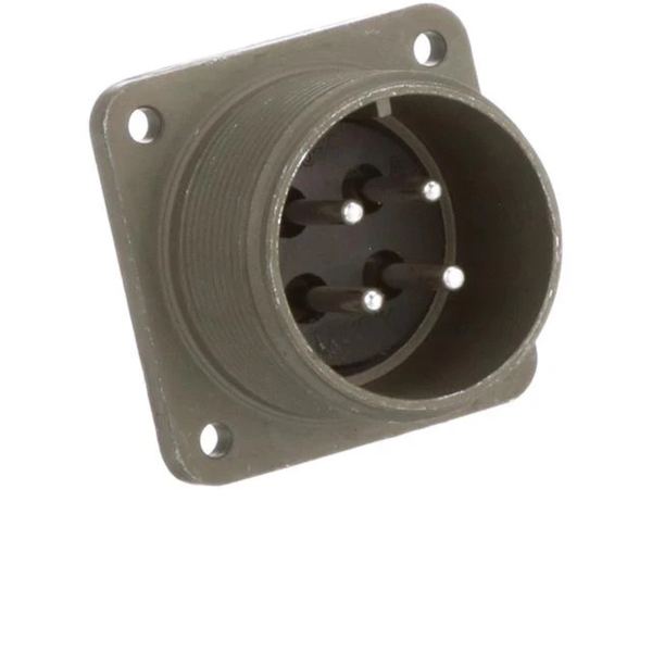 XY3102A-20-4P MIL-5015 Square Flange Receptacle 4-Pin 23A