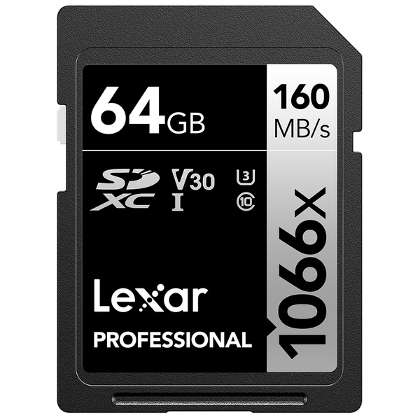 Lexar Silver 1066x UHS-I 64GB