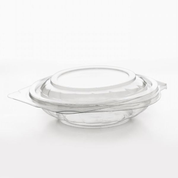 Clam Shell Plastic Take Away Containers 350ml 10 Pack