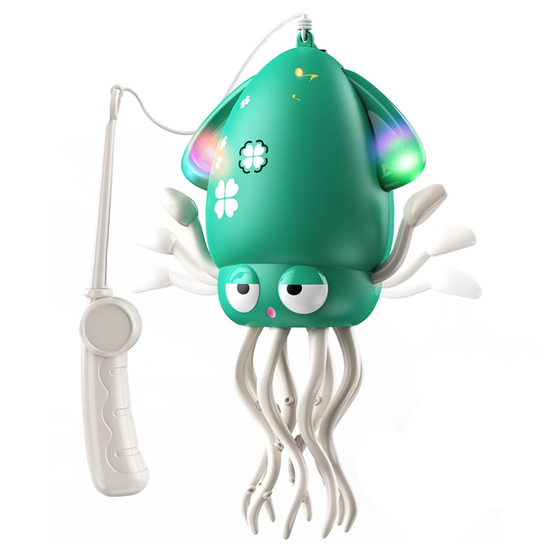 Fudisenn Induction Octopus Toy - Crawling Musical Light Up Pet