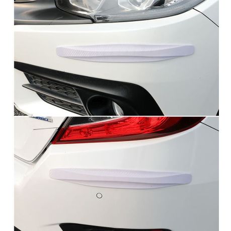 Trunk protection strip anti-collision car exterior decoration scratch strip  Bumper strip bumper sticker silicone rear guard car exterior decoration  Trunk sticker tailgate decoration